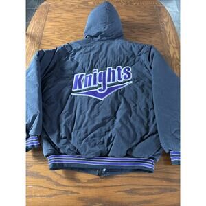 Vintage 80’s 90’s Old Bridge High School Puffer Winter Jacket XL